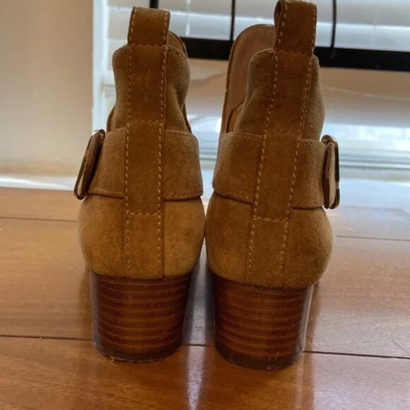 Marc Jacobs Ginger Interlock Suede Booties Short Boots - Picture 7 of 9